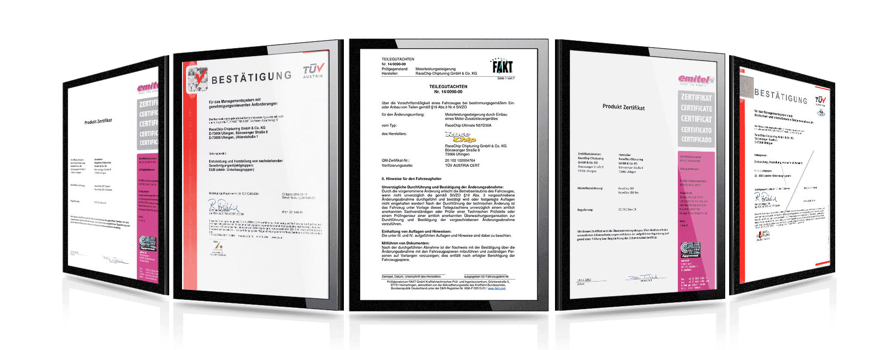 Naši proizvodi i procesi su certificirani